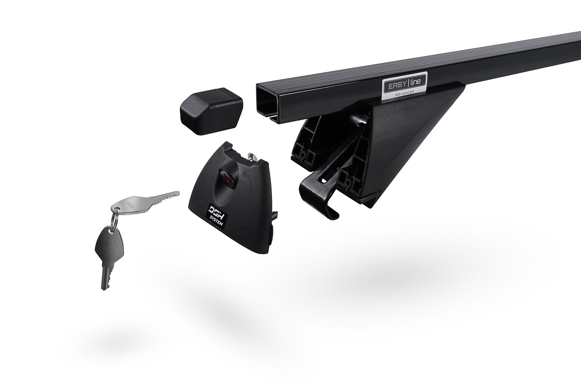 Barre Portapacchi Per Tetto BMW X1 (U11) 2023-2025 - Modello ACE-2 In Alluminio Anodizzato Nero, Carico 75 Kg